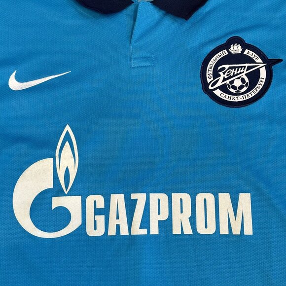 Bruno Alves Zenit St. Petersburg UEFA Champions League Match Worn Jersey - Picture 2 of 12